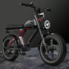 Electric motorbike with moto design, perfect for daily commuting and weekend adventures.