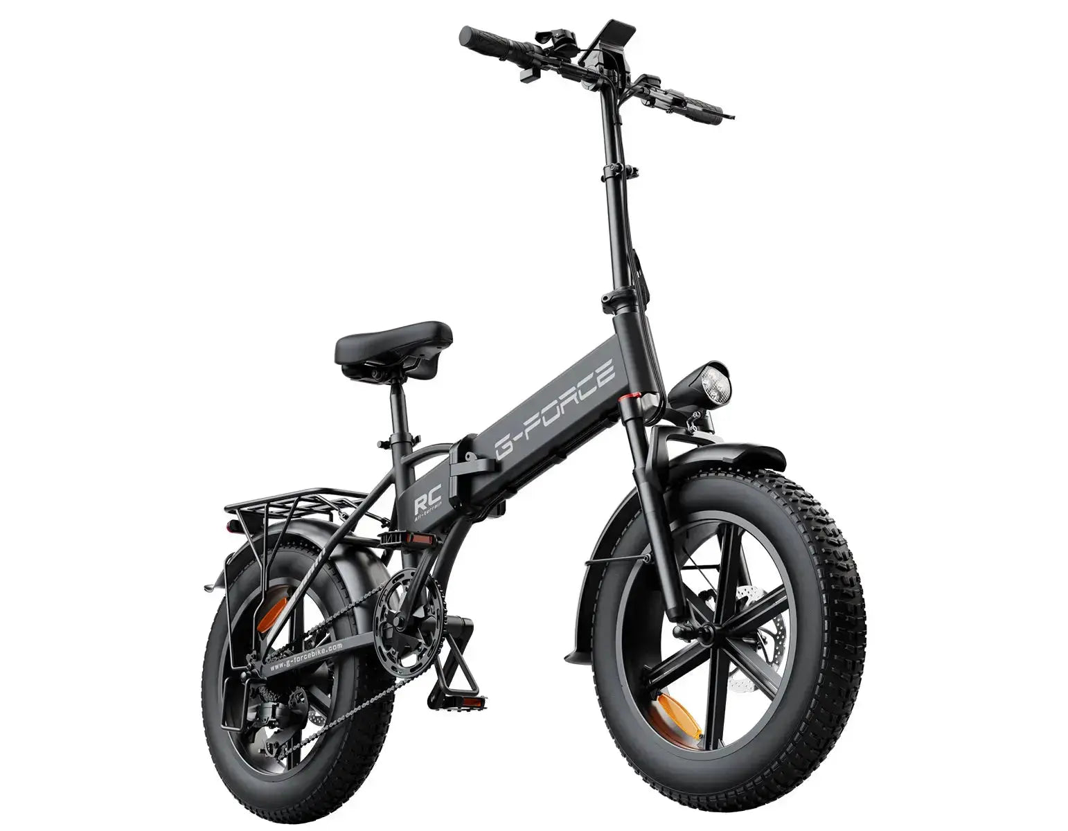 g-force folding electric bicycle G-force RC 20" Integrated Wheel Folding Electric Commuter: Fat Tire Stability, Easy Fold & Storage