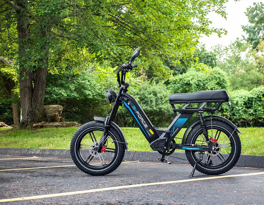 G-FORCE ZF Moped-Style Electric Bike – G-FORCE BIKE G-FORCE ZF Moped-Style Electric Bike – G-FORCE BIKE