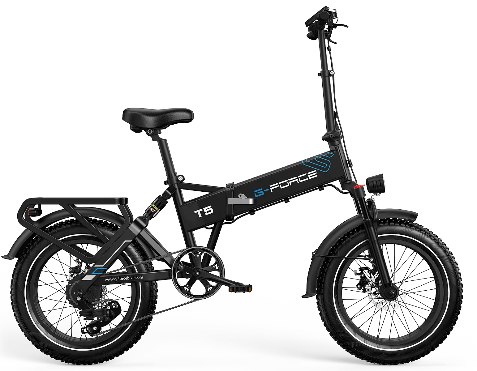 G Force T5 Folding Fat Tire Electric Bike G Force Bike