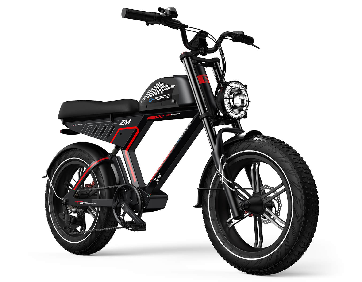 G-FORCE ZM Fat Tire Electric Bike – G-FORCE BIKE